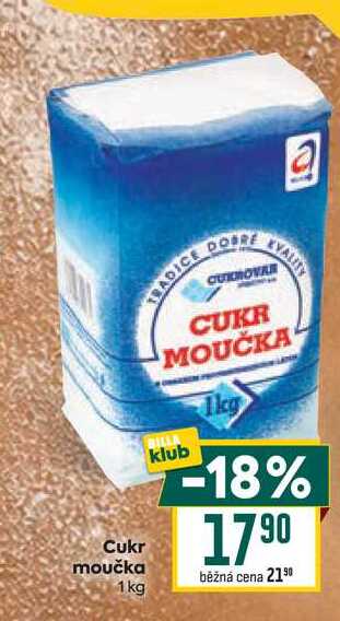 Cukr moučka 1kg 