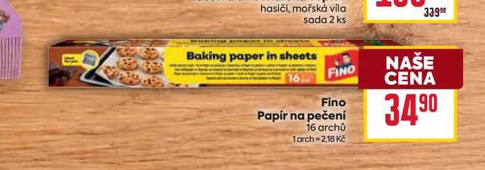 Fino Papír na pečeni 16 archů
