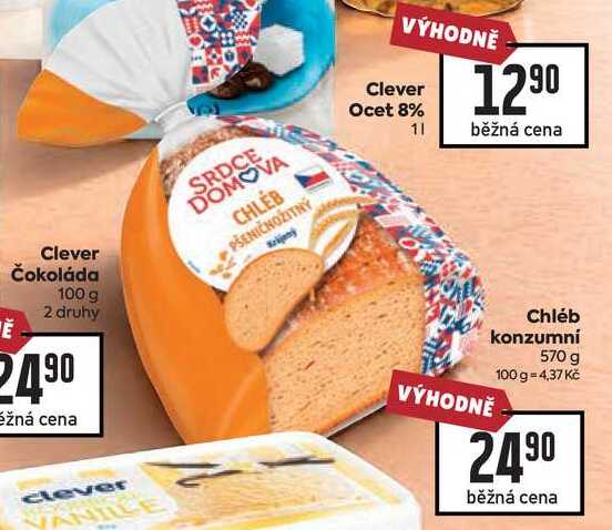 Chléb konzumní 570 g