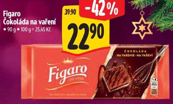 Figaro Čokoláda na vaření, 90 g