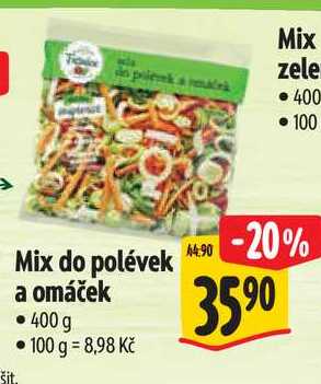 Mix do polévek a omáček, 400 g