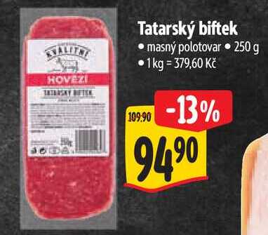 Tatarský biftek, 250 g