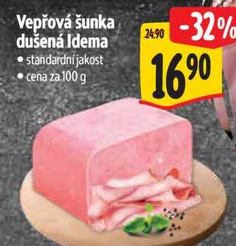 Vepřová šunka dušená Idema, cena za 100 g