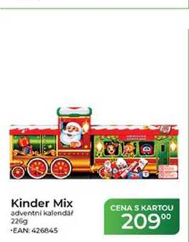 Kinder Mix adventní kalendář 226 g