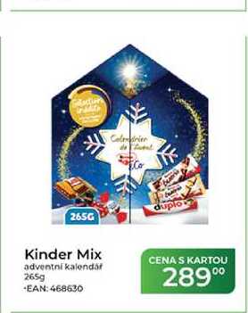 Kinder Mix adventní kalendár 265g