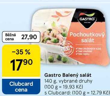 Gastro Balený salát, 140 g