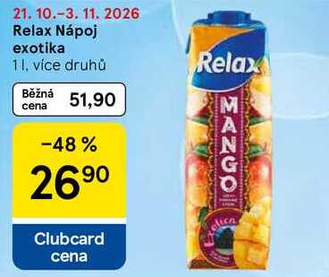 Relax Nápoj exotika, 1 l