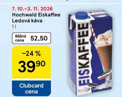 Hochwald Eiskaffee Ledová káva, 1 l 