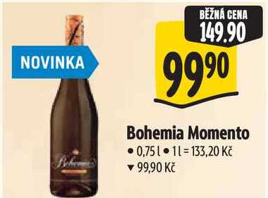 Bohemia Momento, 0,75 l
