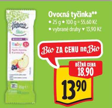 Ovocná tyčinka, 25 g