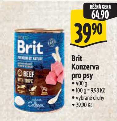 Brit Konzerva pro psy, 400 g
