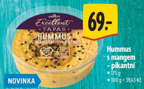 Hummus s mangem - pikantní, 175 g