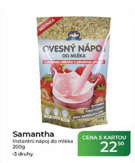 Samantha Instantní nápoj do mléka 200g