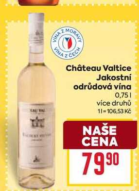 Château Valtice Jakostní odrůdová vína 0,75l