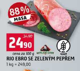 RIO EBRO SE ZELENÝM PEPŘEM 100g