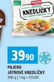 PAJERO JÁTROVÉ KNEDLÍČKY 300 g