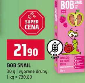 BOB SNAIL 30 g vybrané druhy