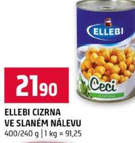 ELLEBI CIZRNA VE SLANÉM NÁLEVU 400/240 g 