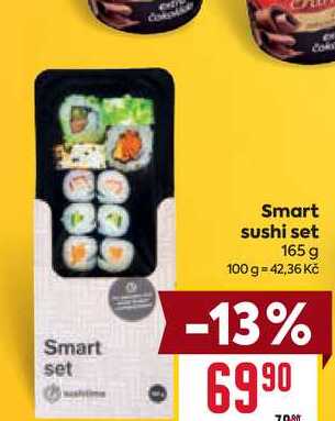 Smart sushi set 165 g