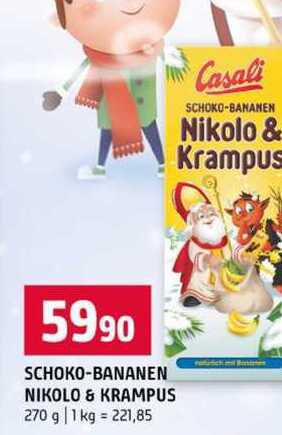 SCHOKO-BANANEN NIKOLO & KRAMPUS 270 g