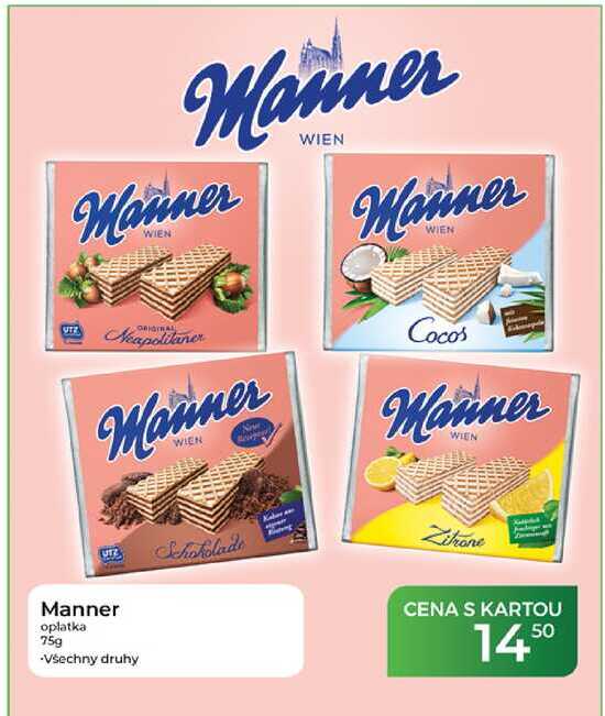 Manner oplatka 75 g