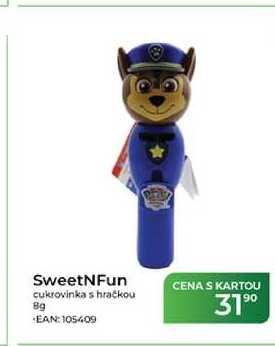 SweetNFun cukrovinka s hračkou 8 g
