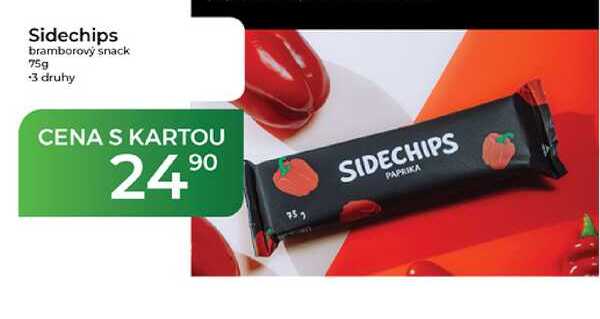 Sidechips bramborový snack 75g
