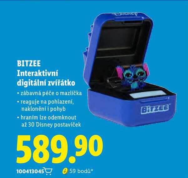 BITZEE Interaktivní digitální zvířátko 
