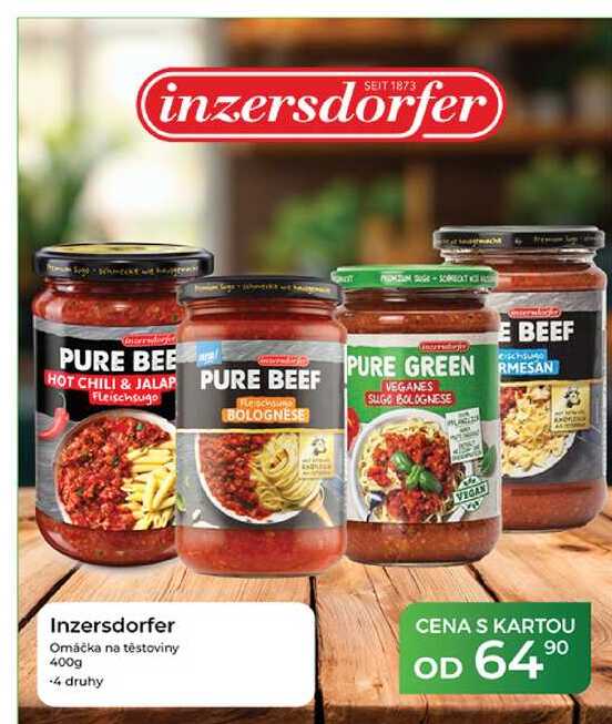 Inzersdorfer Omáčka na těstoviny 400g