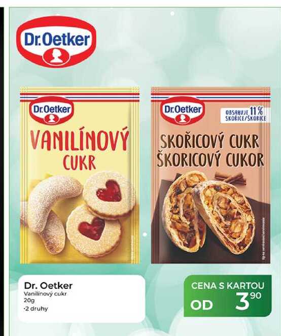 Dr. Oetker Vanilinový cukr 20g 