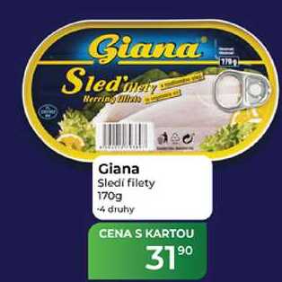 Giana Sledi filety 170g