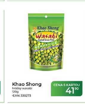 Khao Shong hrášky wasabi 120 g