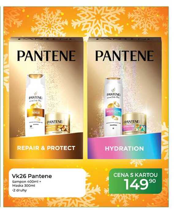Vk26 Pantene Sampon 400ml + Maska 300ml