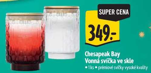 Chesapeak Bay Vonná svíčka ve skle, 1 ks