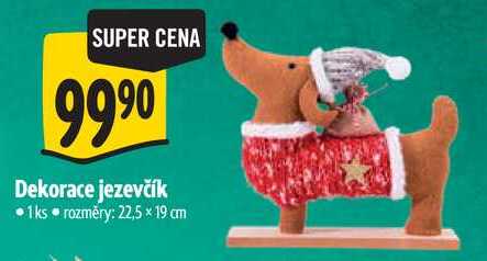Dekorace jezevčík