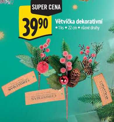 Větvička dekorativní