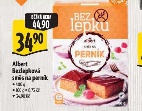 Albert Bezlepková směs na perník 400 g