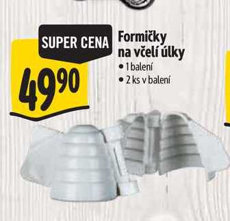 Formičky na včelí úlky 1 balení 2 ks
