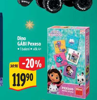   Dino GABI Pexeso 