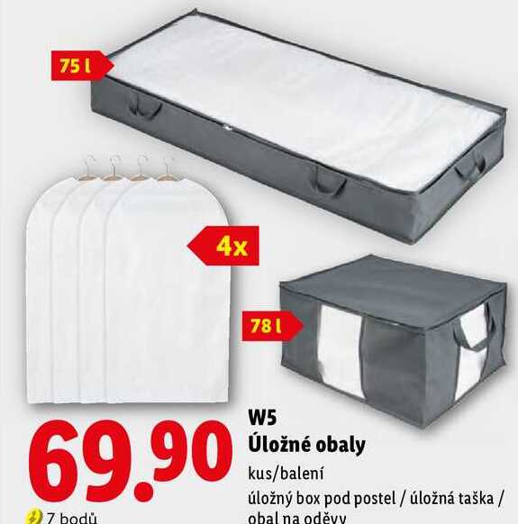 W5 Úložné obaly