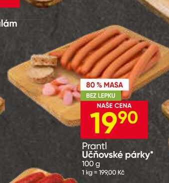 Učňovské párky 100 g 