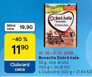 Bonavita Dobrá kaše, 55 g