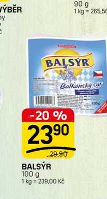 BALSÝR 100 g