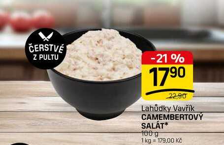 CAMEMBERTOVÝ SALÁT* 100 g