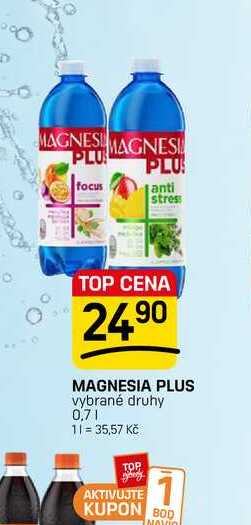 MAGNESIA PLUS vybrané druhy 0,7l