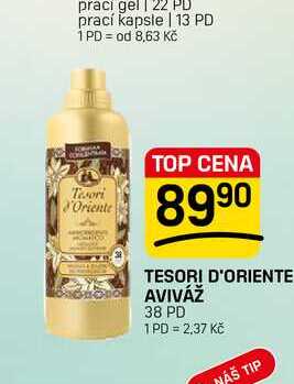 TESORI D'ORIENTE AVIVÁŽ 38 PD