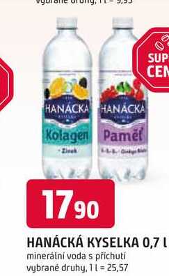 HANÁCKÁ KYSELKA 0,7L