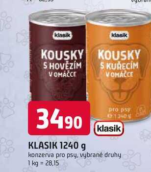 KLASIK 1240 g pro psy