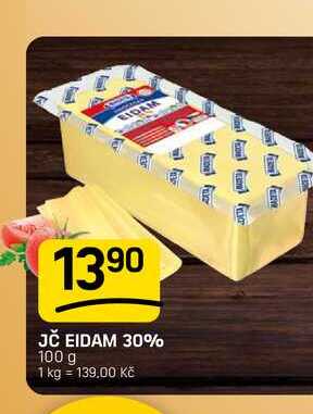 JČ EIDAM 30% 100 g