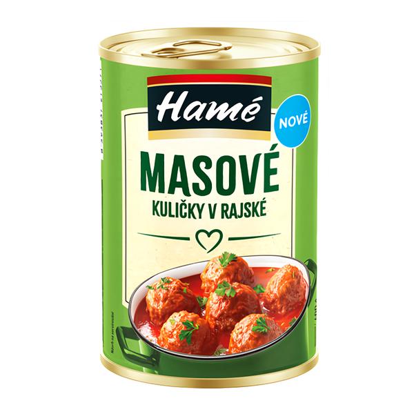 Hamé Masové kuličky v rajské omáčce